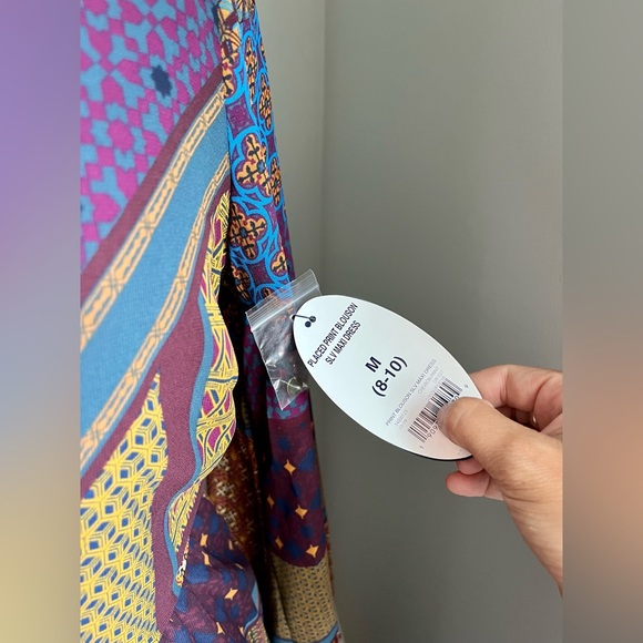 NWT Multicolor Maxi Dress - Picture 6 of 7